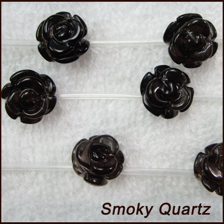 Smoky Quartz Rose