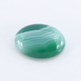 Green Agate withline Oval